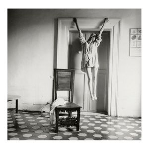 Francesca Woodman Senza titolo Roma Italia 1977 Pittura Poster Stampa Home Decor incorniciato o senza cornice Popaper Material289k