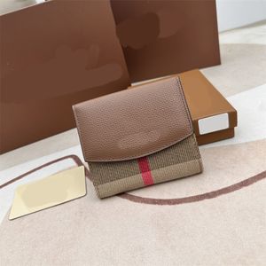 Portafoglio di lusso donna di alta qualità nuova borsa di design in pelle piccolo porta carte da uomo portamonete lavoro nero alla moda sottile portafoglio da donna xb149 E4