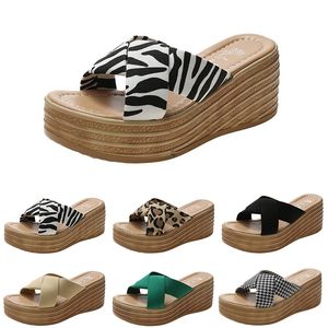 Slippers Women Sandals High Cheels Shoes Gai Summer Platfor