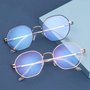 Sunglasses Classic Metal Eye Wear Anti-blue Light Glasses Eyeglasses Myopia Optical Mirror Vision Care