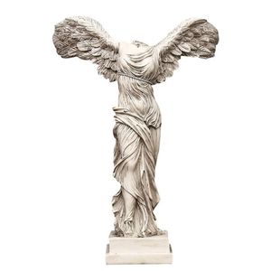 European Victory Goddess Figures Sculpture Resin Crafts Home Decoration Retro Abstract Statues Ornaments Business Gifts 210827224C