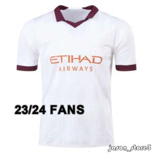 Camiseta Haaland Julian Alvarez Foden Camisa de futebol 2023 Uniforme de futebol infantil De Bruyne MANS CIDADES Dragão Doku Rodri Grealish Kyle Walker Bernardo Silva Camisa 818