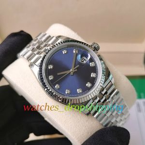 EWF Unisex Watch 36mm Diamond Dial Mens Ladies Watches 126234 ETA Automatic 3235 Movement 904L Steel Armband Waterproof Super Quality EW Factory Wristwatch