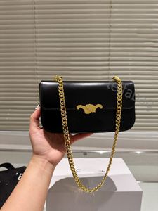 CE Black Bag Designer Saddles Bolsa Feminina Bolsa Bordada Correias High-End Real Cowhide Bow Clamshell Carteira Moda Luxo Alfabeto Banda Larga Sub Crossbody Bag