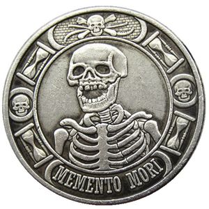 Tipo 128 Hobo Morgan Dollaro teschio scheletro zombie intagliato a mano Monete copia creativa304v