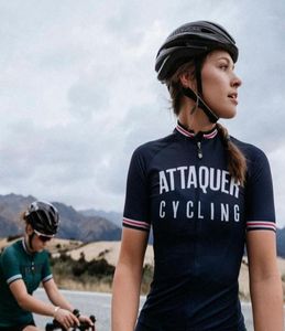 ATAQUER伝統的なサイクリングジャージー女性フラッグスタイルの自転車ライディングシャツ女性半袖スポーツウェアブルサスムジェールDO MODA7682250