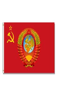 Bandiera dell'Unione Sovietica CCCP URSS Russia 90x150 cm Decorazione alternativa Hip Hop Poliestere 100D Pubblicità Banner 3x5ft3531558