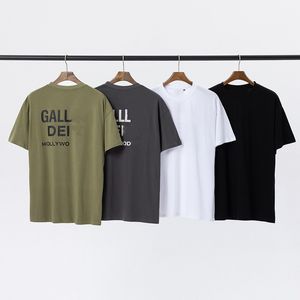 Designers Mens T-shirts Fashion Tshirts Women Depts Tshirts Cottons Gallary Topps Casual Tees Shirt Luxurys Clothing Stylist Shirt Clothes Graphic S-XL