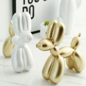 Nordic Home Creative Balloon Dog Living Room TV Cabinet Wine Cabinet Decoration Ornament Modern Minimalist Bedroom Small Furnishi329g