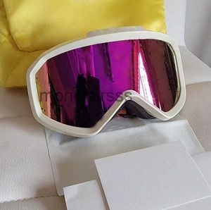 Ski Goggles Marki Kobiety profesjonalne okulary projektanci mężczyźni luksusowe duże okulary okulary styl antymga