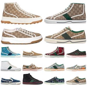 Designerskor Tennis Sneakers 1977 Trainers 1977s Canvas Black High Top Low Off Mini The Grid Econyl Green Red Cotton Beige Ebony Blue Men Women Casual Sneaker Multi