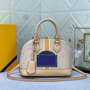 Luxury designer bag womens shell tote bag fashionable crossbody bag classic printed Monopaname shoulder bag wallet famous canvas handbag makeup bag