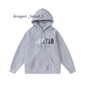 Trapstar Hoodie Men Bluet Tracksuit marka List wydrukowana odzież sportowa mężczyźni ciepłe bluzy z kapturem projektant bluzy z kapturem Wysokiej jakości luksusowa marka Trapstar 1504