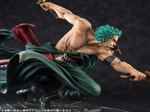 Action Figures giocattolo One Piece Figura GK Roronoa Zoro Action Figures Anime Figurine Manga Modello Decorazione Collezione Cartoon Fai da te Giocattoli per bambini Regalo fai da te 240308