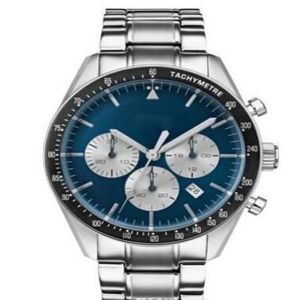 Classic Fashion Quartz Chronograph Watch Trophy Herrenuhr 1513630 Analog Multifunktion Edelstahl Silber B2881