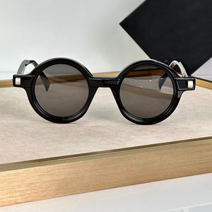 Runda solglasögon svarta/svarta män kvinnor sunnies gafas de sol designer solglasögon nyanser occhiali da sole uv400 skydd glasögon