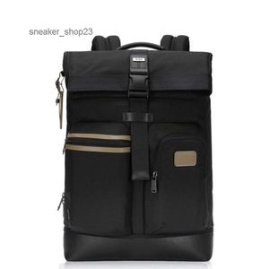 Bookbag Tuumi 2223388 Designer Ryggsäck Mens Fremont Books Back Pack Luxury Handväskor DFO Ballistic Nylon Series Casual Business Roll Top Computer Bags C4FP