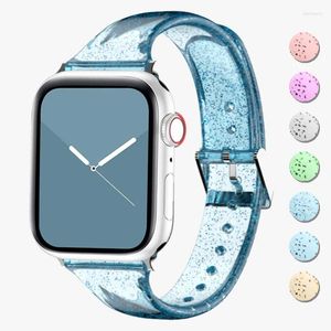 Apple BandのブリングストラップUltra 49mm 40mm 44mm 42mm 38mm 41mm 45mm女性透明コールIWATCHシリーズ8 7 6 SE 5 4 3