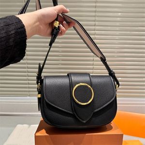 Woman Saddle Shoulder Bags designer bags small saddles lady crossbody bags fashion purse Leather Four Colors 5A 2024