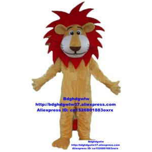 Mascot Costumes Brown Lion Wild Animal Mascot Costume Adult Cartoon Character Outfit Suit Photo Session Tourist Destination Zx170 Free Ship