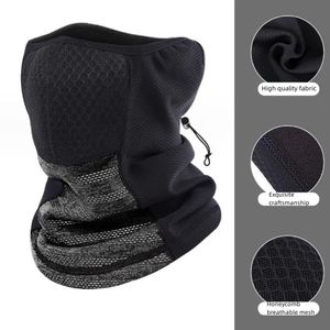 Autumn and Winter Outdoor Sports Cycling Scarf Neck Cover Thickened Face Ear Protection Warm Ski Mask 240226