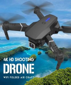 LSRC E525 Pro RC Drohne Automatische Hindernisvermeidung Weitwinkel HD 4K Dual Kamera Wifi Fernbedienung Faltbarer Quad Copter Dron1205842