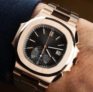 patekphilippe aaaデザイナーウォッチメン自動機械ムーブメント40mmセルフワインドウォッチグライディングクラスプステンレス鋼防水544