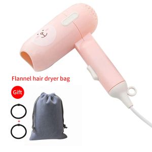 Dryers 450W Hot Sales Mini Hair Dryer Foldable House Portable Thermostatic Air collecting Traveller Compact Blower Electric Hair Dryer