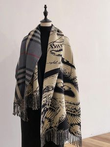 Halsdukar varm vinter kashmir pashmina tjock sjal halsduk för kvinnor 185 65 cm filt wraps bufanda nack echarpe 2024