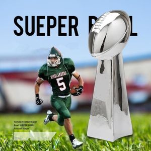 Novas artes e ofícios 23 cm 34 cm 56 cm Troféu de letras de futebol do Super Bowl americano Trofeo de futebol americano Trofeo DHAMPION troféu da equipe 2602