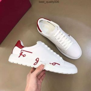 Feragamo Ferra High quality luxury designer shoes Mens casual sports shoes Imported calfskin minimalist sneaker US38-45 mjkkk0000007 A3EM