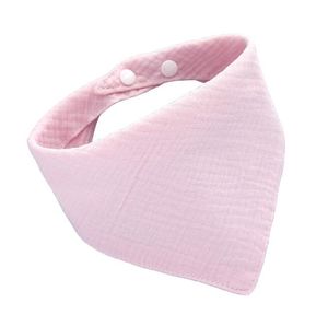 Triangle Saliva Towel Baby Bibs Infant Cotton Bib Newborn Solid Color Bandana Burp Cloth For Boy Girl Feeding Drool Bibs