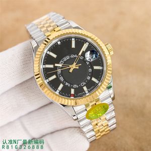 Motre Be Luxe Luxury Watch Men Watches Waterproof and Sweatproof 40mm 9001完全自動機械式ムーブメント腕時計