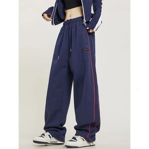 Mexzt S-4XL Sweatpants Women Y2K كبير الحجم على الساق الساقين سروال الشارع الشارع harajuku baggy غير رسمية غير رسمية للرياضات الرياضية 240311