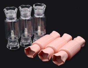 Tubo vuoto per lucidalabbra a forma di caramella Trasparente Contenitore riutilizzabile per rossetto liquido vuoto Bellissimo tubo per lucidalabbra3342403