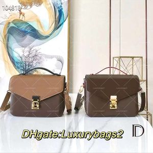 Designer Messenger Bag Handbag For Women Shoulder Bag 40780 Handbags Designers Black Purse Luxury Corssbody Bags Embossed Genuine Leather Purses