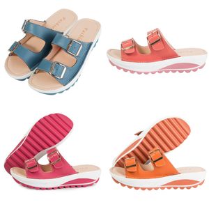 GAI Pantofole firmate Ciabatte Moda Macaron Sandali Donna Estate Spiaggia Infradito Pantofole rialzate Pantofole firmate Sandali Cotone Soffice pelliccia 35-42