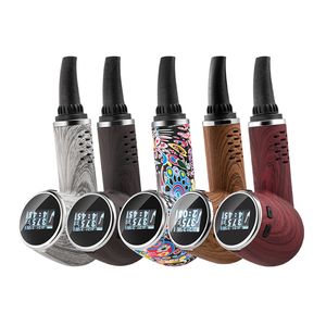 Melhor formato de tubo portátil digital caneta vaporizador de ervas secas boquilha magnética não é fácil de cair calor não queimar dispositivo de flor kit vape para presente de Natal VS tubo tradicional