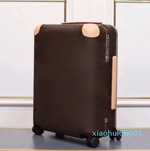10A Luxury suitcase Designer Flower Pattern Travel Business Senior Pull Universal Wheel