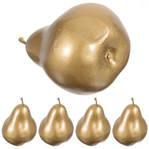 Party Decoration Simulation Pear Model Fruit Kitchen Decor Fake Pears Foam Mini Food Realistic Faux Decorations