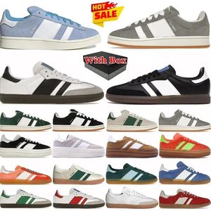 Designerschuhe Luxus Casual Campus 00er Jahre Schwarz Weiß Ambient Sky Wildleder Sneakers Grau Weiß Dunkelgrün Wolkenweiß Valentinstag Semi Lucid Blue Männer Frauen Trainer