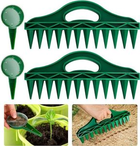 Garden Supplies Plant Seed Sower Plant Seeder Garden Multifunction Seeding Dispenser Tools