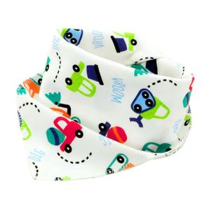 Baby Bibs Triangle Cotton Cartoon Child Towl Bandana Bibs Cartoon Feeding Scarf Bib Collar Bib Burp Newborn Slabber Absorbent Cloth