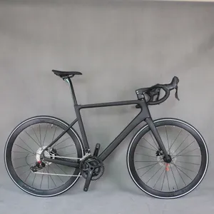 Płaski hamulec tarczowy Kompletny Aero Road Bike FM659 2x11 prędkość hydrauliczna grupa grupy aluminiowe Dostępne rozmiar 45/48/51/54