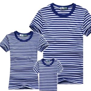 Russo naval telnyashka marinha força submarina família conjunto marinheiros camisa listrada combinando roupas pai-filho camiseta 240226