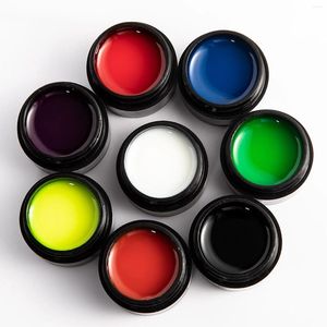 Prego gel luminoso aranha desenho polonês verniz pintura arte linha grossa tinta elástica uv bfc996