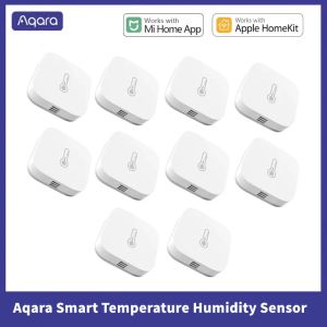 Kontrola czujnika temperatury Aqara inteligentna wilgotność ciśnienia powietrza czujnik Smart Control Zigbee Połączenie dla Xiaomi App Mi Home