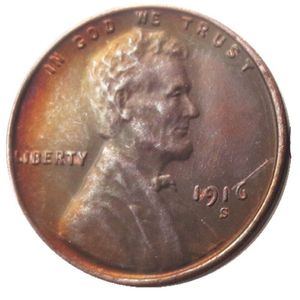 US Lincoln One Cent 1916-PSD 100% rame Copia monete artigianato in metallo muore fabbrica di produzione 234B