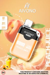 Aivono AIM Clear 8000 Puffs Einweg -Pod -Gerätekasten 8K 9K Puff Stange Elektronische Zigarette 18ml wiederaufladbare Batterie -Vaper -Maschenspulen -Dampf mit Fabrikpreis