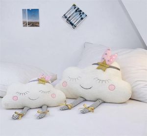 Baby Pillow For Breastfeeding Cloud Pattern Soft Cushion For Newborns Nordic Baby Room Decoration Plush Toys Nursing Pillow LJ20124001782